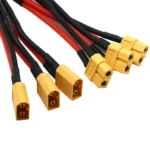 XT60 Parallel Battery Connector Male/Female Cable Dual Extension Y Splitter/ 3-Way 14AWG Silicone Wire for RC Battery Motor - Image 23
