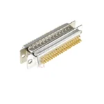 1PCS 3U Gold Plated Solid Pin HDD78 MALE FEMALE CONNECTOR Solder Type D-Sub 78pin serial port Adapter 78 pin 78P - Image 4