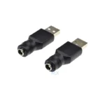 2pcs 5v Dc 5.5*2.1mm Female Jack To Usb 2.0 Male Plug type-a Connector Dc Power Charger Adapter Converter 5.5x2.1mm 5.5*2.1 - Image 2