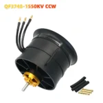 QX-MOTOR 90mm EDF 12 Blades Ducted Fan QF3748 3758 Brushless Motor 1000kv 1200kv 1450kv 1550kv CW CCW 100A 120A ESC For RC Jet - Image 22