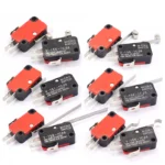 lot Large micro switch V-15-1C25, silver point V-15-IC25 microwave oven, 16A 250V contact switch, copper point tact switch - Image 2