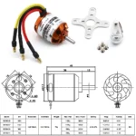 Brushless Motor 2-3S 4S 5S D2830 D2826 D3548 D3542 D3536 D3530 For RC Mini Multicopters Plane Fixed-wing Aircraft - Image 50