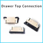10pcs FPC FFC socket Connector 0.5mm 1mm Pitch Flat Cable  Flip bottom connection 4/5/6/8/10/12/14/16/20/22/24/30/34/40/50P - Image 9