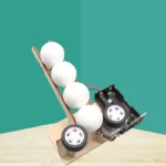 Electric Ball Pitching Machine Kits Kids DIY Science Toys Children Educational Technology Project Model Toys For Gift - Image 6