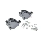 5pcs Plastic Cover Housing Hood For d-sub 15 Pin 2 Rows Db15 Pin Male Female Serial Connector - Image 2