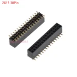 10PCS SMD SMT 2*2/3/4/5/6/7/8/9/10/12/16/20/40/ PIN Double Row Pin Female Header 1.27MM Pitch Connector Socket 2X/6/8/10/20 - Image 9