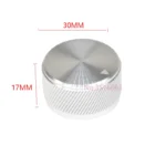 1Pcs Solid Aluminum Alloy 30 x 17mm Volume Rotary Control 6mm Dia Potentiometer Cap Knob - Image 7