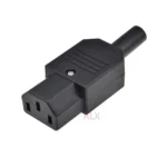 10A US AC250V 10A 3pin IEC C13 Power Supply plug socket Adapter male plug & female jack Rewirable cable wire connector - Image 6
