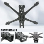 New 5Inch 240mm 240 5" Carbon Fiber FPV Frame Kit With 5.5mm Arm For APEXDC APEX DC DC5 / HD FPV Freestyle RC Racing Drone - Image 10