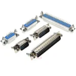 2pcs With Fixed Screw Dp9 Dp15 Dp25 Dp37 Male Female Pcb Connector Insert Plate Type d-sub Db9 Db15 Db25 Db37 9/15/25/37 Pin - Image 2