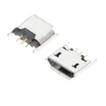 10pcs Vertical MICRO Mini USB 5pin Female Seat 180 Degrees Jack 5P Direct Plug-in USB Connector Charging Port Sock Power Plug - Image 2