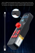 Hotrc DS-800 2.4Ghz 8CH FHSS Remote Controller F-08A F08A Receiver Color Screen For RC Model Car/Trawler/Fishing Boat Lawn mower - Image 16