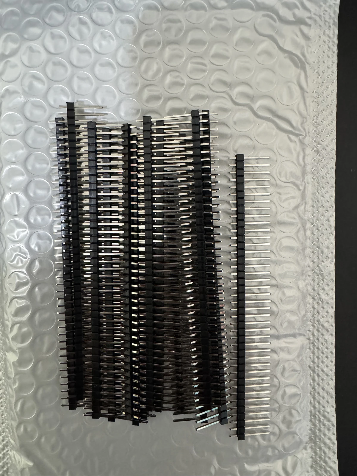 10Pcs 2.54mm Male Pin Header 15mm Long and 20Pcs 2.54 2X6 Female Header SMT 3.5mm Heigh