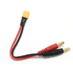 20CM XT30 XT60 XT90 T Plug Charge Lead to 4.0mm Banana Plugs Charge Cable Silicone Wire 16AWG For Lipo Battery - Image 6