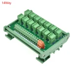 1PCS Three-wire Plc Input Module 4 6 8 10 way Proximity Switch Sensor Terminal Block Photoelectric Conversion Board For NPN/PNP - Image 15