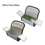 High Quality Fireproof & Waterproof Explosion-proof RC LiPo Battery Safety Bag Safe Guard Charge Sack 90*64*50MM - Image 13