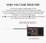 Hotrc CT-6A CT-4A 6CH 4CH 2.4GHz Radio System Transmitter Remote Controller with F-06A F-04A 6Ch Receiver for RC Car Boat Tank - Image 32