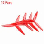 2 /10 Pairs Tracker 7X4X3 7040 7inch 3 blade/tri-blade Propeller Light Grey (CW+CCW) Poly Carbonate for 7inch 8inch FPV RC Drone - Image 11