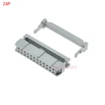 5/10Pcs Gray Fc-8/10/14/16/20/30/34/40/50/64 Pin Female Plug Idc Box Header Socket Connector 2.54mm For Computer Down Cable Wire - Image 9