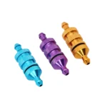 Uangel Fuel Filter 1/10 Oil Filter RC Aluminum RC Model Car Spare Parts 02156 For HSP Hobo HPi Leihu Henglong Vehicle - Image 6