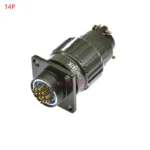 Y2M series 21mm Y21M fast buckle Aviation cable connector plug male & female 2/3/4/5/7/10/14/16 pin 2p/3p/4p/5p/7p Army green - Image 9