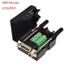DB9/VGA15/DB15/DB25 Pin Male/Female Plug Serial Port Connector To Terminal Adapter Shell D-Sub RS232/485 Wire Cable Free Solder - Image 8