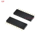 10PCS 2/3/4/5/6/7/8/10/12/16/20/40 Pin Single Row Straight Pin Female Header 2.54MM Pitch Connector Socket 2P/3P/4P/16P/20P/40P - Image 20