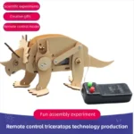 DIY Science Toys Children Educational STEM Kits Dinosaur Model Technologia Experimental Tool Wood Puzzle Games School Supply - Image 4