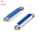 1PCS Male Female Centronics Connector 57 Series 14/24/36/50Pin 90 Degree Soler Wire Type Printer Socket - Image 11