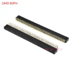 10Pcs 2*2/3/4/5/6/8/20/40 Pin Double Row Right Angle Female Pin Header 2.54mm Pitch Strip Connector Socket 2x3p/4p/6p/8p/20p/40p - Image 9