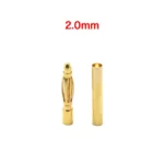 20pcs/lot 2.0mm 3.0mm 3.5mm 4.0mm 5.5mm 6.0mm 8.0MM Gold Bullet Banana Connector plug for ESC Lipo RC battery Plugs (10 pair) - Image 13