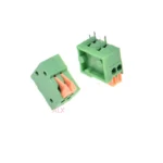 10pcs Kf141r 2 Pin Spring Terminal Block Connector 2.54mm Pitch Right Angle 2pin 2p For Pcb Mounted Splicing - Image 2