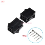 10sets Female MX3.0 3.0mm Pitch Micro-Fit 3.0 Connector Housing 2*1/2/3/4/5/6/8/10/12 Pin shell Terminal Molex 43020 2P/3P/4P/5P - Image 8