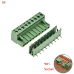 10Sets 2edg 2/3/4/5/6/7/8/9 Pin Screw Terminal Block Connector 5.08mm Pitch Plug + Straight Pin Header Socket For Pcb 2p 3p 4p - Image 8
