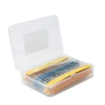 600PCS 1/4W Metal Film Resistor 30 Values Resistance Kit 10R-1M 100R 220R 1K 2.2K 3.3K 4.7K 10K  0.25W 1% Resistors Set With Box - Image 5