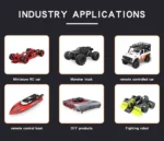 HOTRC CT-10B CT10B 10CH Transmitter Remote Controller 2.4Ghz Radio For RC Model Car Boat Aircraft Quadcopter Accessories - Image 24