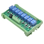 8 Channels relay module DIN Rail Mount SRD-05VDC-SL-C SRD-12VDC-SL-C SRD-24VDC-SL-C 10A 5V 12V 24V DC PNP NPN  1NO 1NC - Image 4