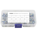 100Pcs/Set Box RM065 Carbon Film Horizontal Trimpot Potentiometer Assortment Kit 10Values Variable Resistor 500R 1K 2K 5K 10K~1M - Image 4