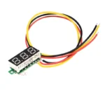 1PCS three WIRE 0.28" red green blue yellow LED Digital voltmeter 0.28 inch LCD dc 0-100V Voltage Meter Monitor Tester - Image 4