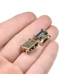 5PCS HDMI FEMale Jack/socket connector 19PIN 19P right angle smt smd 90 Degree Gold-Plated hd 19 PIN - Image 4