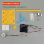 DIY Solar Electric Fan Model Assemble Kit & Education Model Toy Physics Science Toys For Children Gift - Image 4