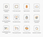 Hotrc HT-8A 2.4G 8CH  Transmitter HT8A Remote Control with F-08A Receiver For RC Helicopter Aircraft Car Ship Tank Robot - Image 13