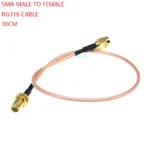 30cm sma male to sma female jack connector coaxial Cable RG316 RF adapter Pigtail CABLE male to female Antenna extension wire