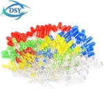 200PC/Set 3mm/5mm LED KIT Mixed Color Red Green Yellow Blue White Light Emitting Diode Assortment Box Set - Image 2