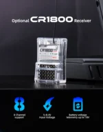 LDARC CT01 2.4G 8CH Two-Way RC Car Remote Controller with CR1800 2.4G 8CH Receiver for RC Car Boat Tanks - Image 14