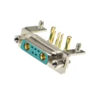 1PCS 7W2 30A Gold plated MALE FEMALE high current CONNECTOR D-SUB adapter solder type 5+2 plug jack high power 7 Power Position - Image 7