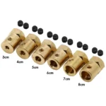 4pcs/lot Hexagon Coupling 12mm Tire Connector Coupling 2mm/3mm/4mm/5mm/6mm/8mm Hex Adapter for RC Cars Connecting Parts - Image 2
