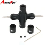 RC M3 M5 Quad Wrench with Built in One Way Bearing Tool 1.5mm 2mm screwdriver Release Propeller Motor For RC FPV Racing Drone