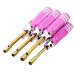 7Pcs Hex Nut Key Socket Screw Mini Driver Tool 2.0 2.5 3.0 3.5 4.0 4.5 5.0 Flat Head Wrench Screwdriver Repair Tool for RC Model - Image 9