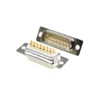 1pcs 3u Gold Plated Solid Pin Db15 Male Female Mount Serial Port Connector Solder Type d-sub Com Connectors 15pin 15p Adapter - Image 3